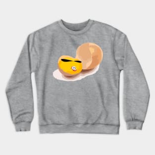 Baby in Egg Yolk Crewneck Sweatshirt